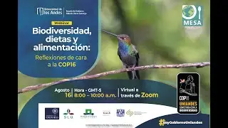 Biodiversidad, dietas y alimentación: Reflexiones de cara a la COP16