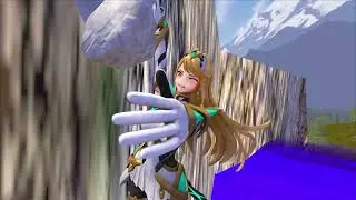 Pyra & Mythra (Xenoblade Chronicles) Cliffhanging Animation