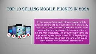 Top 10 Selling Mobile Phones in 2024
