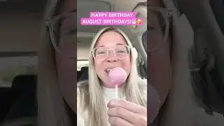 It’s my birthday today! Who else has a birthday on August 24th? 🥰 #beatbox #happybirthday #cakepops