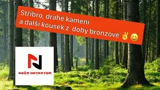 Stříbro, drahé kamení a další kousek z doby bronzové