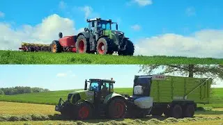 Ackergras ernten und Mais legen | Fendt 942 Vario Gen. 6
