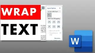 How to Apply Wrap Text around a Picture in Microsoft Word