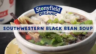 Southwestern Black Bean Soup (Mission Protein: Lunch)