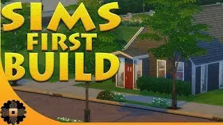 SIMS 4 FIRST BUILD! SIMS STARTER HOME! Ep.1