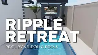 SWIMMING POOL BACKYARD RETREAT 3D RENDERING BY VELDON A POOLS