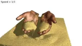 Semi-Implicit Material Point Method for Granular Simulation (SIGGRAPH 2016)