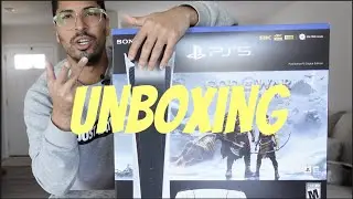 PS5 God Of War Ragnarok Bundle Unboxing!