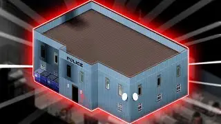 Raiding The Police Station ARMORY For Ammo | Zomboid Floating City #10