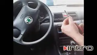 Как снять магнитолу Skoda Octavia