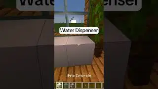 Minecraft Water Dispenser💧 