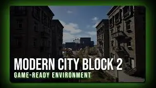 Modern City Block 2 | Game-Ready Environment | Unreal Engine 5