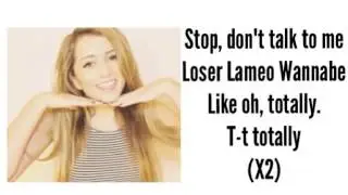 Don't Talk To Me - Tre Coast Ft. Lycia Faith (Loser Lameo Wannabe) Lyrics!
