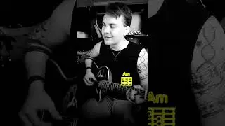 MORGENSHTERN - ЧЕРНЫЙ РУССКИЙ / КАВЕР ПОД ГИТАРУ  аккорды обучение разбор 