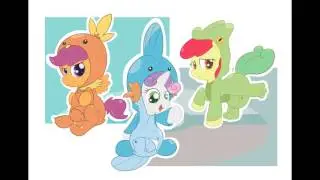 Ponies in diapers anime #1