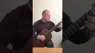 Vivaldi Violin Concerto - II. Larghetto Played on Guitar by John Hallam