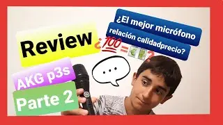 🎤Review AKG p3s | akg p3s microphone review | akg p3s test | sonido de akg p3s