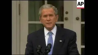President Bush reacts to Obama's victory in 2008 election