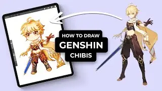 How To Draw Genshin Impact Chibi's (