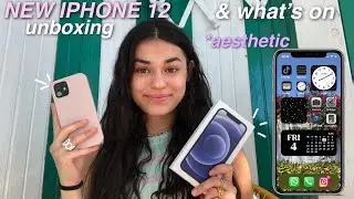 unboxing & what's on my new IPHONE 12