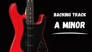 Smooth Progression Guitar Backing Track Jam in A Minor | 90 bpm