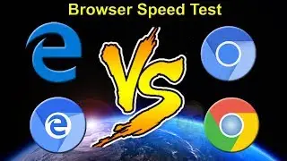 Microsoft Edge VS Edge2019 VS Chromium VS Google Chrome Speed Test on Windows 10! 😍