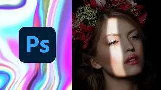 How to create a lighting effect on a face in Adobe Photoshop