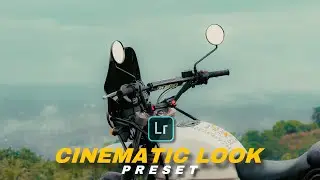 CINEMATIC MOODY PRESET | PHOTO CINEMATIC EFFECT IN LIGHTROOM!