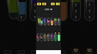 2022! Soda Sort Level 101 Walkthrough Solution Android/iOS