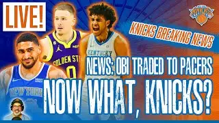 OBI TOPPIN TRADED TO PACERS! Knicks Breaking News! | What's Next Leon?