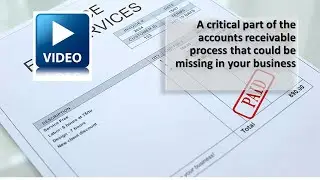 A critical part of the accounts receivable process that could be missing in your business