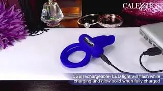 Silicone Rechargeable Dual Pleasure Enhancer