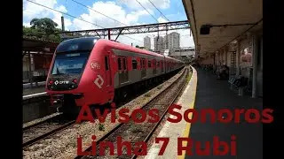 Avisos Sonoros | Linha 7 Rubi {Antigo - Português/Maria Escandalosa}