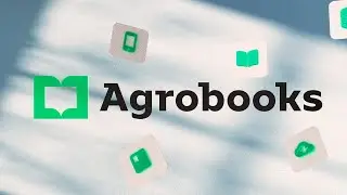 Видеозаставка (анимация логотипа) образовательного проекта Agrobooks