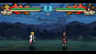 Minato vs Itachi and Edo Nagato (Mugen)