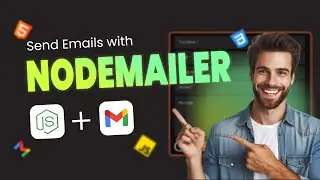 How To Create Working Contact Form with JavaScript and Nodemailer | Send Contact Form data To Gmail