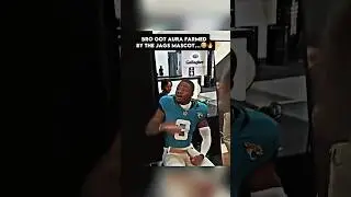 Bro Really Got Aura Farmed By The Jags Mascot…😭🔥 