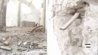 Залезли в заброшку во время реставрации...