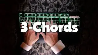 3-Chords on PC-Keyboard Piano