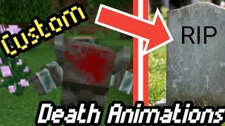 Minecraft | Custom Death Animations, ADDON (by:YeskiTan2)