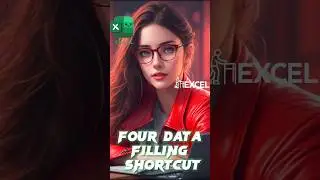 Four data filling shortcut  