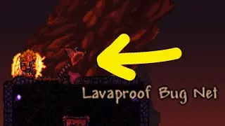 How To Fish NEW Loot In Terraria 1.4 Update! Lavaproof Bug Net