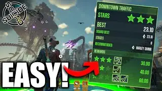 How to Complete Downtown Traffic Riddler Challenge - Suicide Squad Kill the Justice League