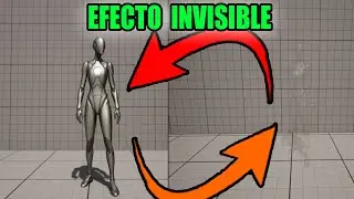 Efecto invisible usando Dither Temporal AA Como hacerse Invisible en Unreal engine 5 Español
