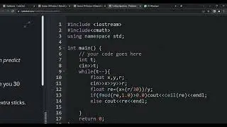Endless Appetizers   Problems | CodeChef Starters 99 | CodeChef Contest
