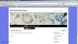 Making Parent and Child Pages in WordPress