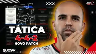 A MELHOR TÁTICA DA 4-4-2 APÓS O PATCH! #eafc24