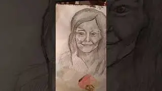 ЧБ девочка