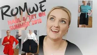 I spent $$$/£££ on Romwe | Haul & try on Summer 2018