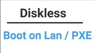 How to set Boot on LAN / PXE